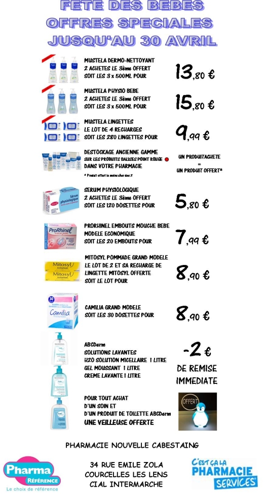 offre f�te des b�b�s 2013